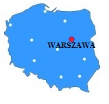 Mapa warszawa